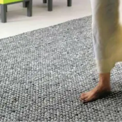 Antracit gulvtæppe