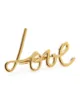 Gylden "Love" ring