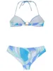 Bikini i blå farver